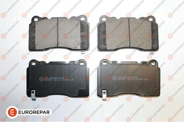 EUROREPAR 1675990380 - Set placute frana,frana disc aaoparts.ro