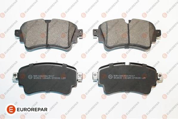 EUROREPAR 1675991080 - Set placute frana,frana disc aaoparts.ro