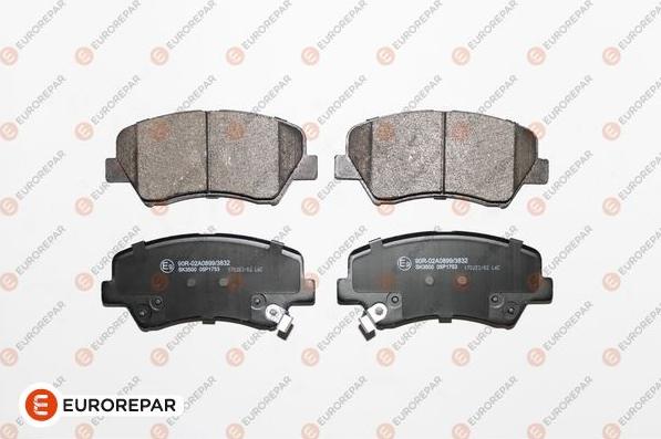EUROREPAR 1675991380 - Set placute frana,frana disc aaoparts.ro