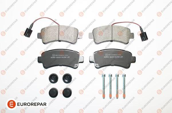 EUROREPAR 1675992580 - Set placute frana,frana disc aaoparts.ro