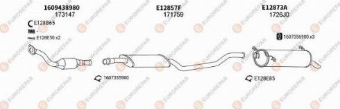 EUROREPAR 100260 - Sistem de esapament aaoparts.ro