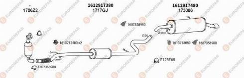 EUROREPAR 101878 - Sistem de esapament aaoparts.ro