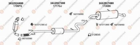 EUROREPAR 101877 - Sistem de esapament aaoparts.ro