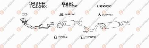 EUROREPAR 103324 - Sistem de esapament aaoparts.ro