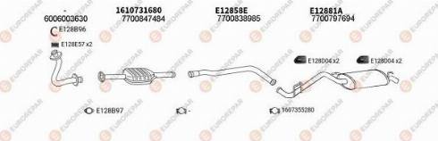 EUROREPAR 102353 - Sistem de esapament aaoparts.ro