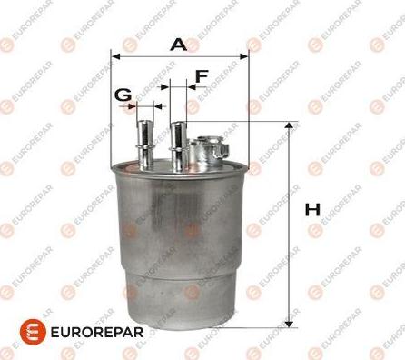 EUROREPAR E148159 - Filtru combustibil aaoparts.ro