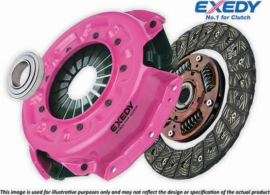 Exedy-AU MBK-6278HD - Set ambreiaj aaoparts.ro