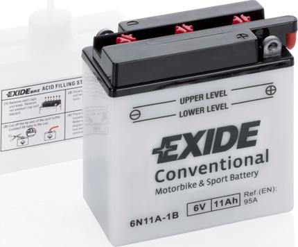 Exide 6N11A-1B - Baterie de pornire aaoparts.ro