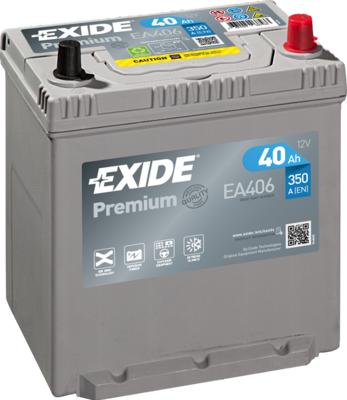 Exide EA406 - Baterie de pornire aaoparts.ro