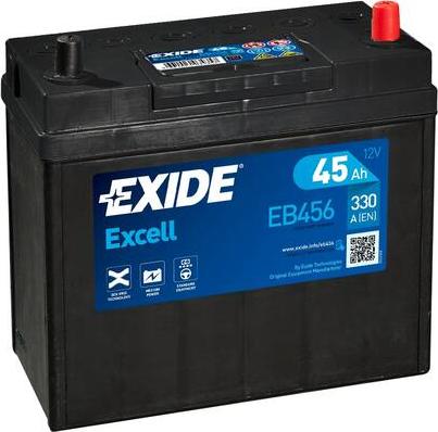 Exide EB456 - Baterie de pornire aaoparts.ro