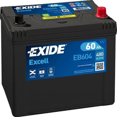 Exide EB604 - Baterie de pornire aaoparts.ro