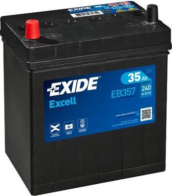 Exide EB357 - Baterie de pornire aaoparts.ro