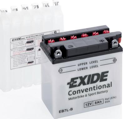 Exide EB7L-B - Baterie de pornire aaoparts.ro
