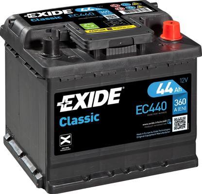 Exide EC440 - Baterie de pornire aaoparts.ro