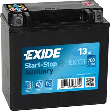 Exide EK131 - Baterie de pornire aaoparts.ro