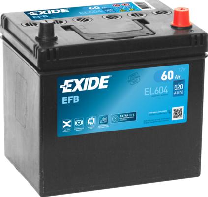 Exide EL604 - Baterie de pornire aaoparts.ro