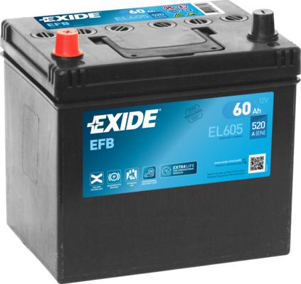 Exide EL605 - Baterie de pornire aaoparts.ro