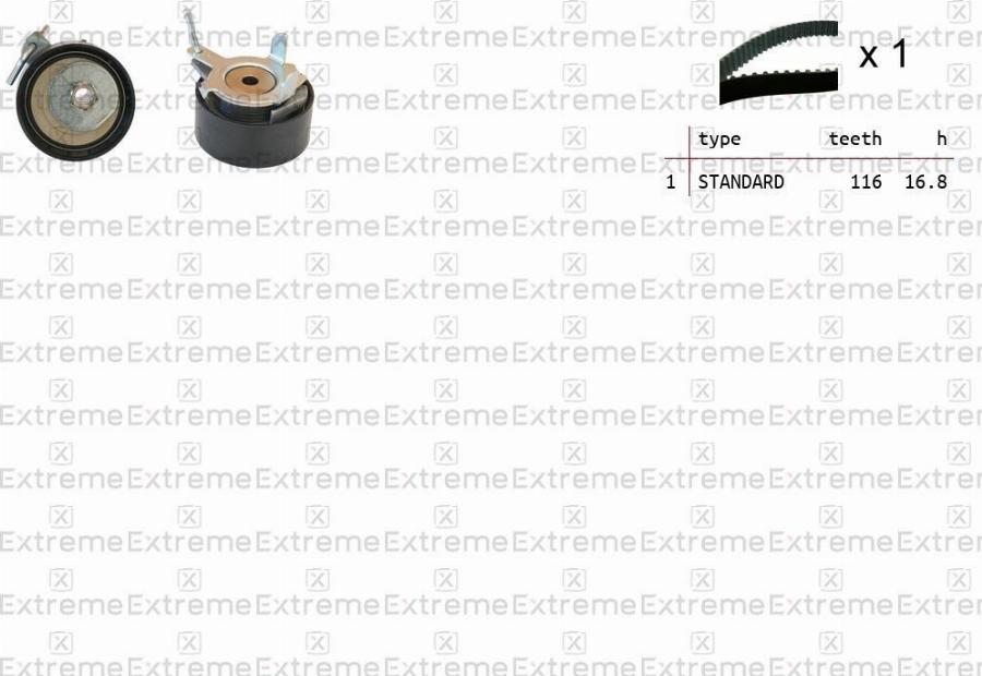 EXTREME 99990105 - Set curea de distributie aaoparts.ro