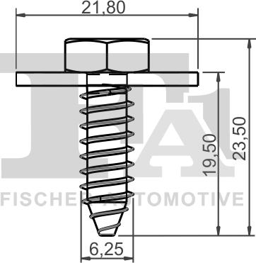 FA1 14-70002.5 - Surub aaoparts.ro