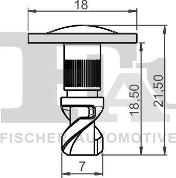 FA1 11-40094.10 - Clips, acoperire decorativa si protectie aaoparts.ro