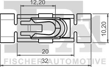 FA1 11-40063.5 - Clips, acoperire decorativa si protectie aaoparts.ro