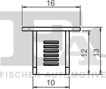 FA1 11-10017.10 - Clips, acoperire decorativa si protectie aaoparts.ro