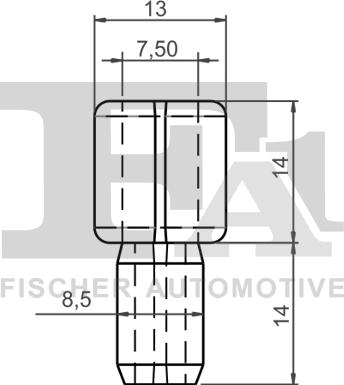 FA1 11-10035.10 - Clips, acoperire decorativa si protectie aaoparts.ro