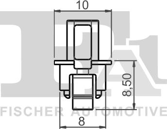 FA1 11-30014.10 - Clips, acoperire decorativa si protectie aaoparts.ro