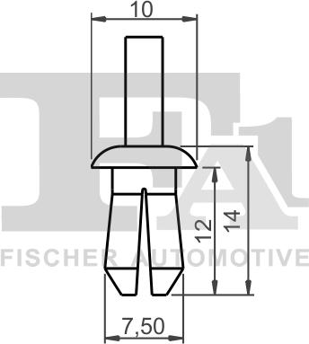 FA1 11-20004.5 - Clips, acoperire decorativa si protectie aaoparts.ro