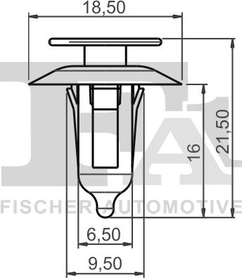 FA1 13-40003.5 - Clips, acoperire decorativa si protectie aaoparts.ro