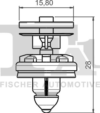 FA1 13-40002.10 - Clips, acoperire decorativa si protectie aaoparts.ro