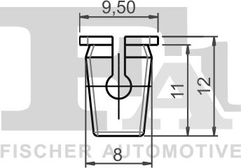 FA1 12-60003.5 - Clips, acoperire decorativa si protectie aaoparts.ro