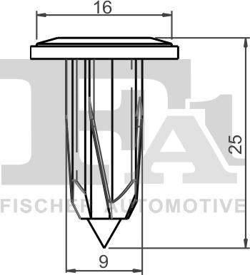 FA1 33-60004.5 - Clips, acoperire decorativa si protectie aaoparts.ro