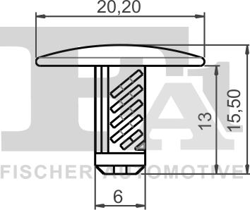 FA1 33-10014.10 - Clips, acoperire decorativa si protectie aaoparts.ro