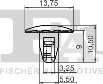 FA1 33-10010.5 - Clips, acoperire decorativa si protectie aaoparts.ro