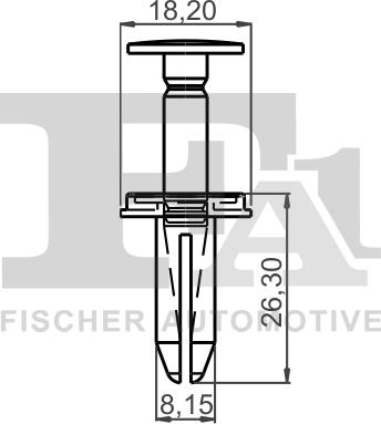 FA1 33-20010.5 - Clips, acoperire decorativa si protectie aaoparts.ro