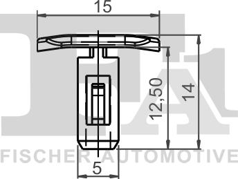 FA1 22-40002.10 - Clips, acoperire decorativa si protectie aaoparts.ro