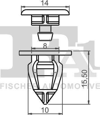 FA1 22-40010.10 - Clips, acoperire decorativa si protectie aaoparts.ro