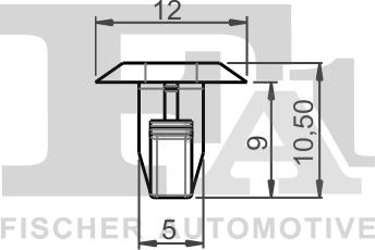 FA1 22-40032.10 - Clips, acoperire decorativa si protectie aaoparts.ro