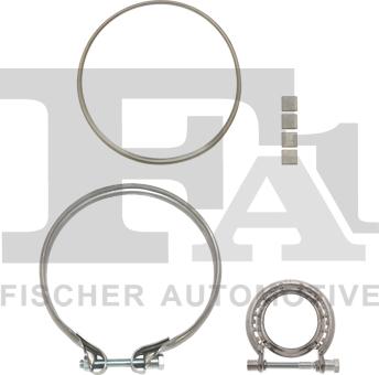 FA1 CC211220 - Set montaj, filtru funingine / particule aaoparts.ro