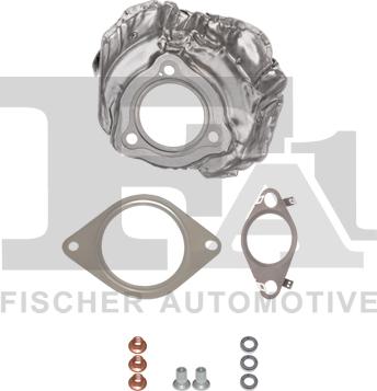 FA1 CC221550 - Set montaj, filtru funingine / particule aaoparts.ro