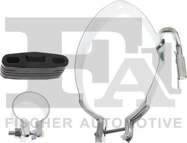 FA1 K120620 - Set montare, toba esapament aaoparts.ro