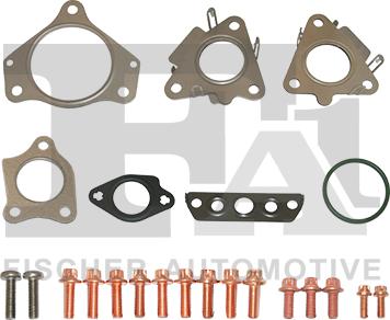 FA1 KT140075 - Set montaj, turbocompresor aaoparts.ro