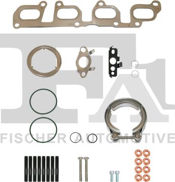 FA1 KT110990 - Set montaj, turbocompresor aaoparts.ro