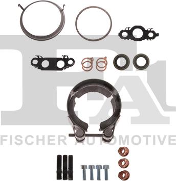 FA1 KT130410 - Set montaj, turbocompresor aaoparts.ro