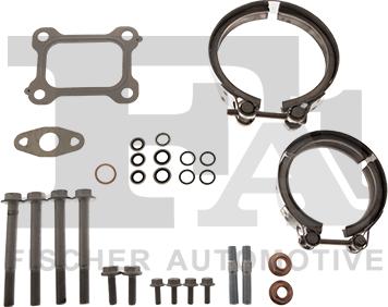 FA1 KT822080 - Set montaj, turbocompresor aaoparts.ro