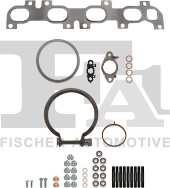 FA1 KT330850 - Set montaj, turbocompresor aaoparts.ro