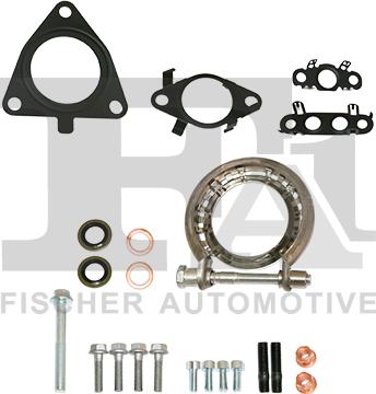 FA1 KT210380 - Set montaj, turbocompresor aaoparts.ro