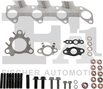 FA1 KT730210 - Set montaj, turbocompresor aaoparts.ro