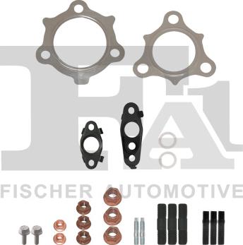 FA1 KT770430 - Set montaj, turbocompresor aaoparts.ro